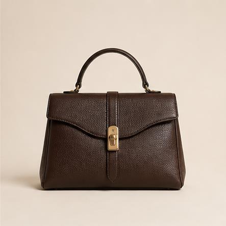 Top Handle Bags genuine leather handbag sample